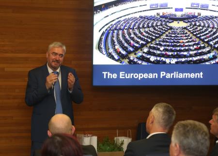 OBISK EU PARLAMENTA V STRASBOURGU 24 FOTO LJUBO VUKELIČ